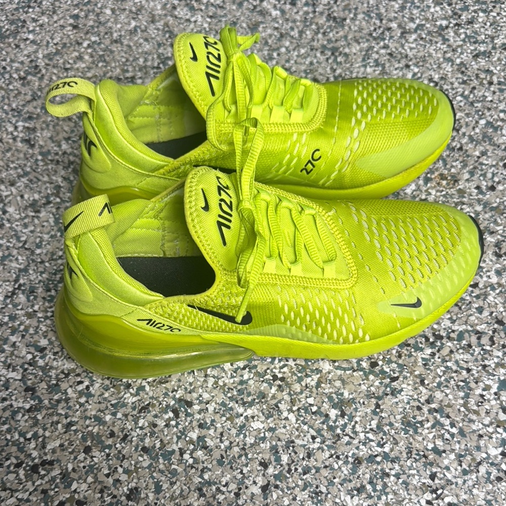 Nike Air Max 270 Neon Green Sneakers